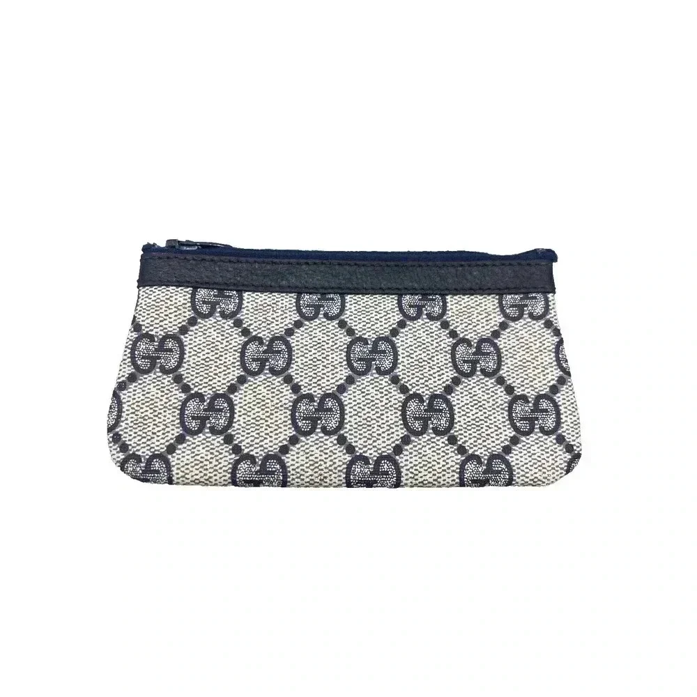 Vintage Gucci Womens Monogram Canvas Logo Zip Accessory Collection Coin … - Picture 1 of 9